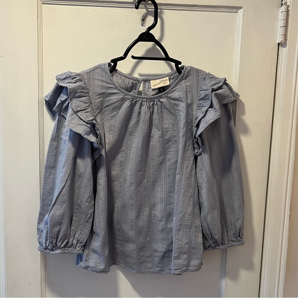 Powder Blue Blouse